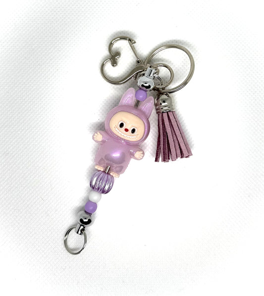Labubu inspired Key Chain (Purple)