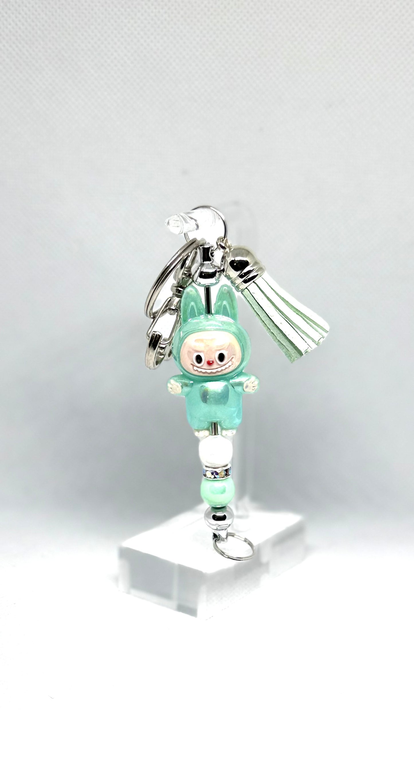 Labubu inspired Key Chain (Green)
