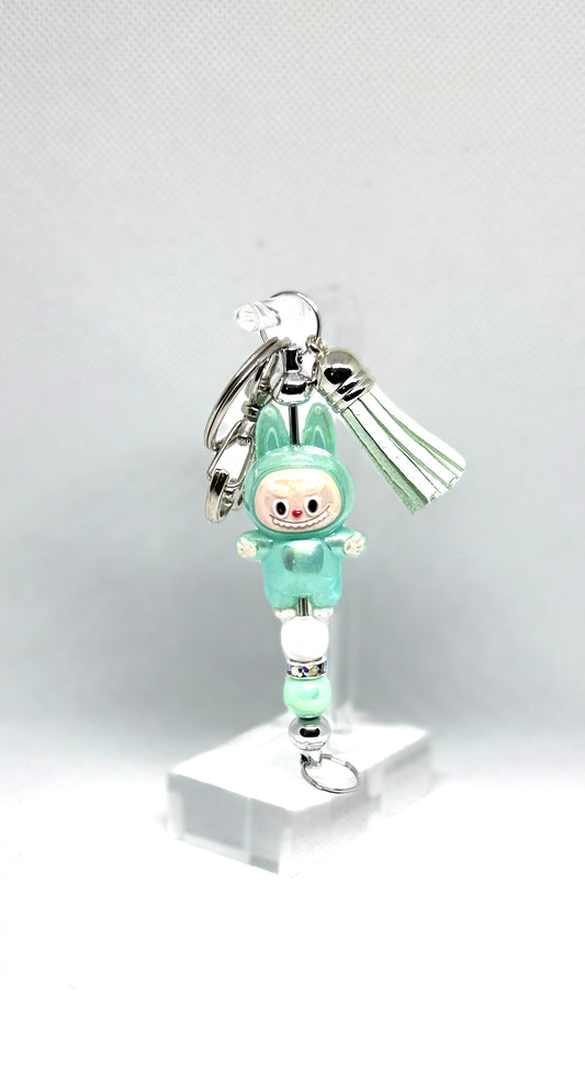 Labubu inspired Key Chain (Green)