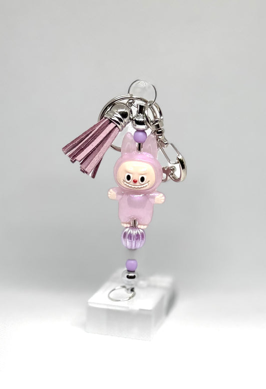 Labubu inspired Key Chain (Purple)