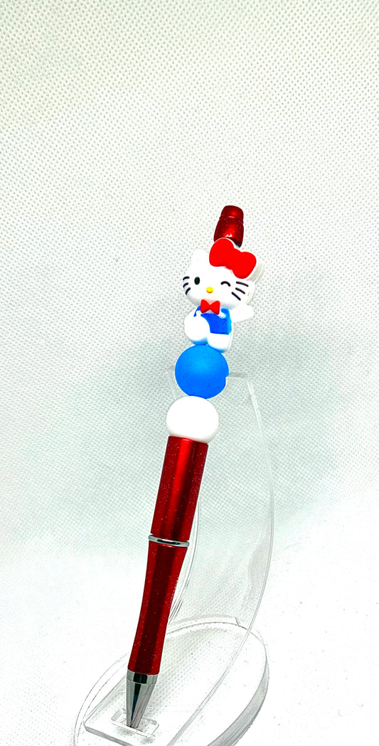 HK red bow Pen