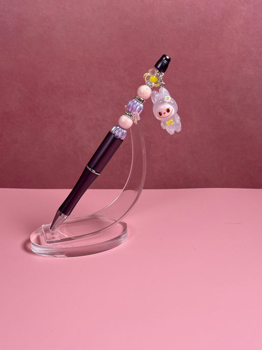 Labubu inspired Pen (Plum)